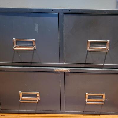 Lot 310: (2) Steelmaster Desk Top File Cabinets