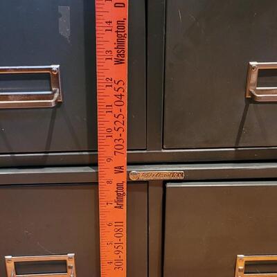 Lot 310: (2) Steelmaster Desk Top File Cabinets