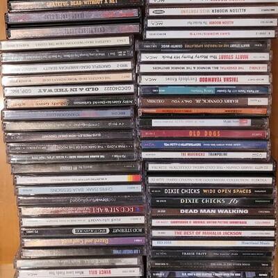 Lot 312: Mixed Mostly Classic Rock & County CD Lot