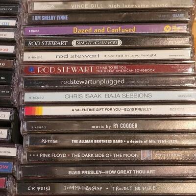 Lot 312: Mixed Mostly Classic Rock & County CD Lot