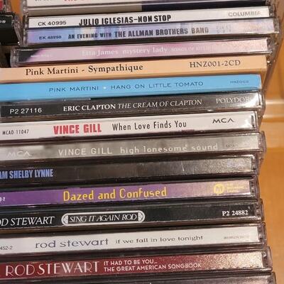 Lot 312: Mixed Mostly Classic Rock & County CD Lot