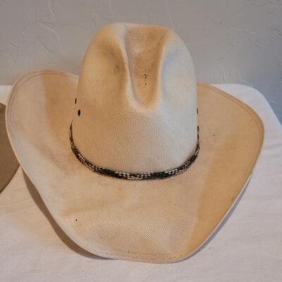 Lot 314: 2 Cowboy Hats & a Jimmy Hendrix Hat