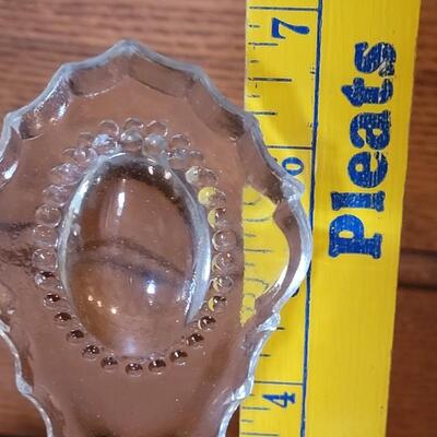 Lot 322: Antique Cut Glass (2) Vanity Perfume Bottles and Powder Covered Dish 