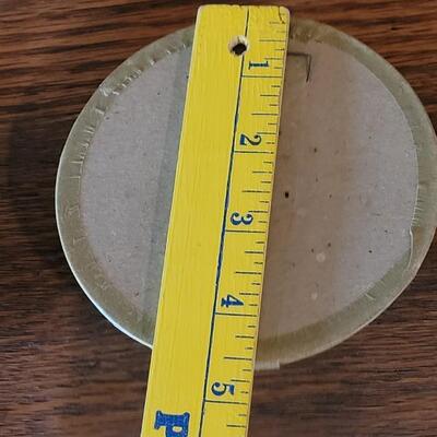 Lot 323: (2) Antique 1920's/30's Convex Bubble Prints 4.5"