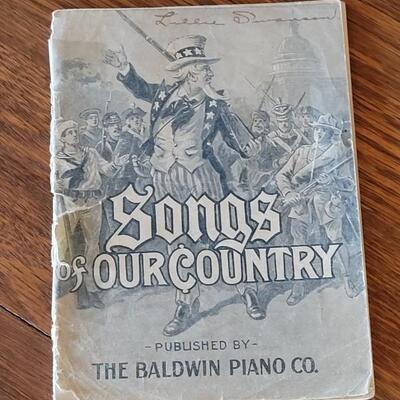 Lot 324: 1940 Songs of Our Country and 1944 Army Life Book