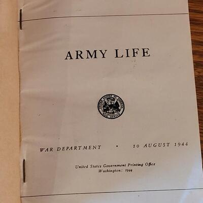 Lot 324: 1940 Songs of Our Country and 1944 Army Life Book