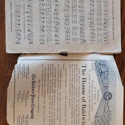 Lot 324: 1940 Songs of Our Country and 1944 Army Life Book