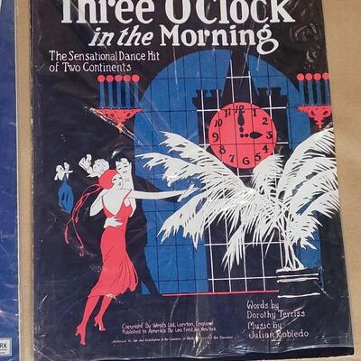 Lot 331: Vintage Sheet Music (3)