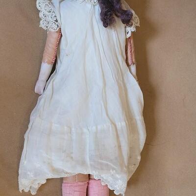 Lot 335: (2) Antique Unmarked Dolls