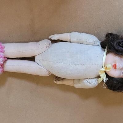 Lot 335: (2) Antique Unmarked Dolls