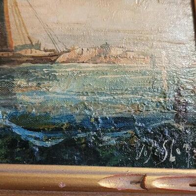 Lot 338: Oil Painting By Joseph Sloman (b. 1883)