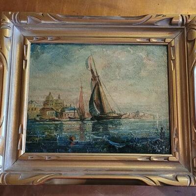 Lot 338: Oil Painting By Joseph Sloman (b. 1883)