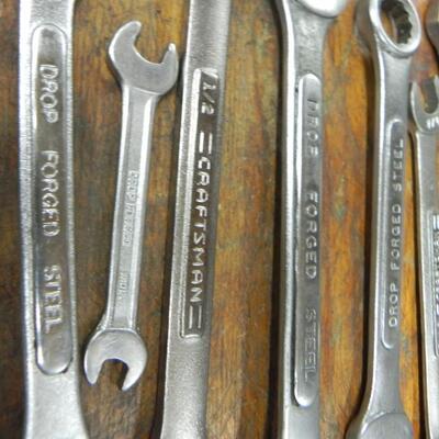 LOT 102 CRAFTSMAN WRENCHES 