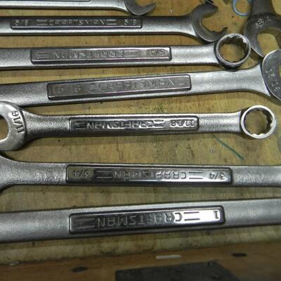 LOT 102 CRAFTSMAN WRENCHES 