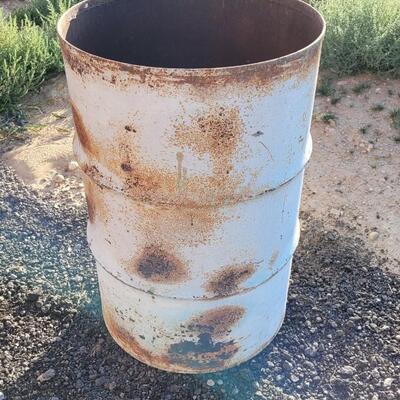 Lot 355: Vintage Metal Barrel 