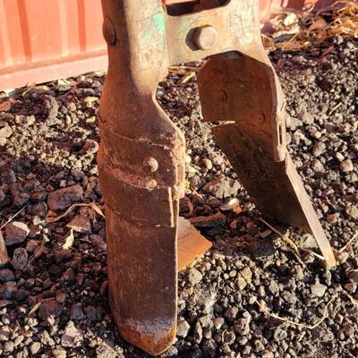 Lot 357: (2) Vintage Post Hole Diggers 
