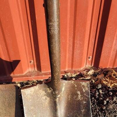Lot 358: (3) Vintage Shovels 