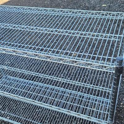 Lot 364: Metal Storage Rack 48" x 18" x 36"