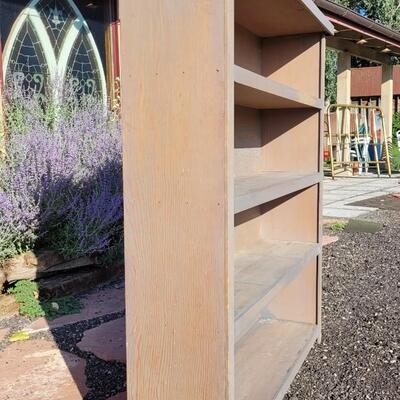 Lot 371: Vintage Bookshelf 44 x 48 x 11