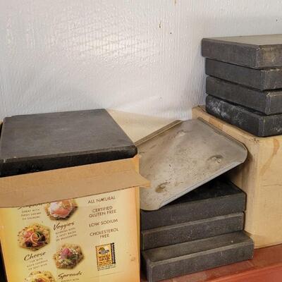 Lot 372: MARK FORCE Stone Grille Industrial Restaurant Gourmet Oven w/ Stones, Plates, etc 