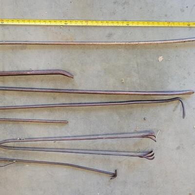 Lot 373: Assorted Blacksmith Vintage Tools 