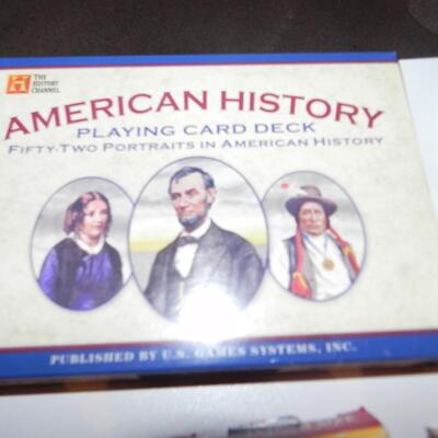 LOT 133  FUN DECKS OF CARDS