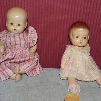 LOT 155 ANTIQUE  DOLLS & CHALK WARE
