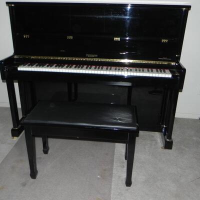 LOT 9 REMINGTON  PIANO AND BENCH