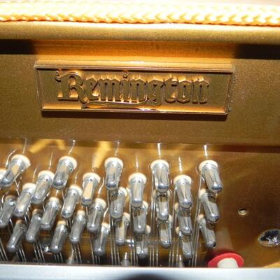 LOT 9 REMINGTON  PIANO AND BENCH