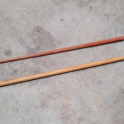 Lot 382: (2) Vintage Walking Canes 
