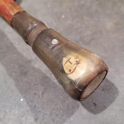 Lot 382: (2) Vintage Walking Canes 