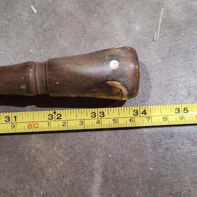 Lot 382: (2) Vintage Walking Canes 