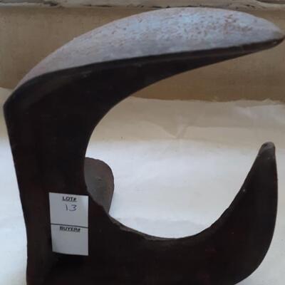 Lot 13- Vintage Cast Iron Shoe Horn