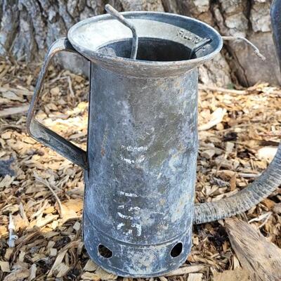 Lot 386: Huffman Half Gallon Liquid Metal Watering Can