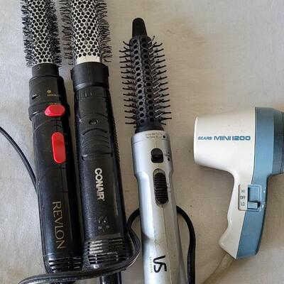 Lot 388: Curling Irons & Blow Dryer