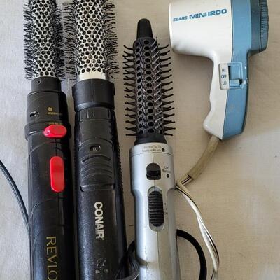 Lot 388: Curling Irons & Blow Dryer