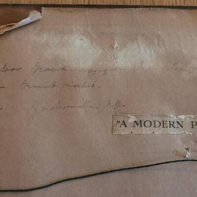 Lot 398: Antique Print "A Modern Princess"