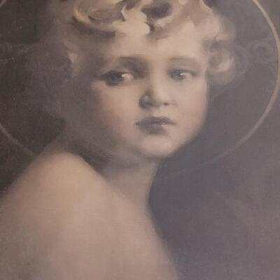 Lot 399: Antique Print "The Light of the World" by C. Bosses Chambers