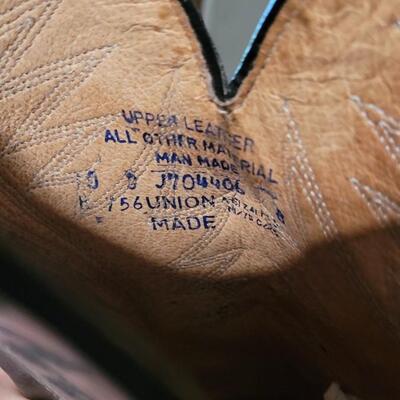 Lot 400: Men's Black Cowboy Boots
