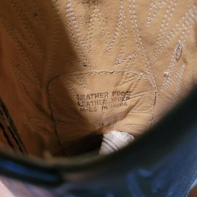 Lot 403: Child's Black Cowboy Boots
