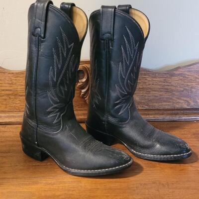 Lot 403: Child's Black Cowboy Boots
