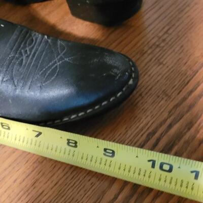 Lot 403: Child's Black Cowboy Boots