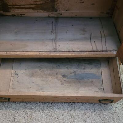 Lot 407: Antique Cabinet - Armoire 