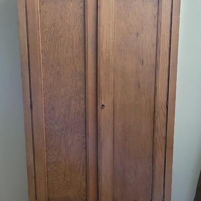 Lot 407: Antique Cabinet - Armoire 