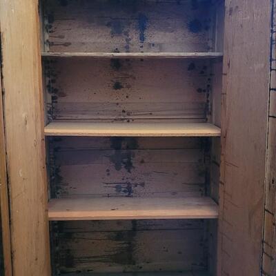 Lot 407: Antique Cabinet - Armoire 