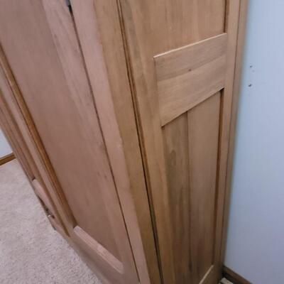 Lot 407: Antique Cabinet - Armoire 