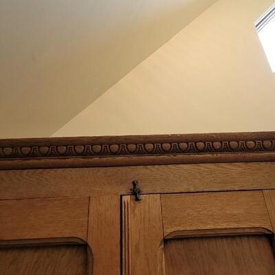Lot 407: Antique Cabinet - Armoire 