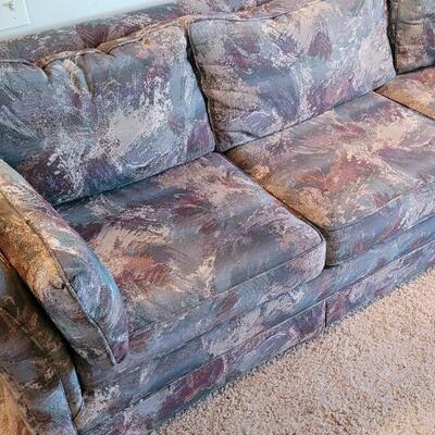 Lot 408: Long Couch 