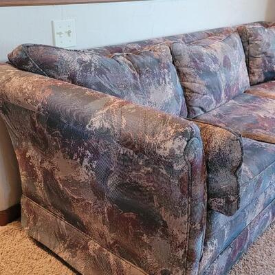 Lot 408: Long Couch 