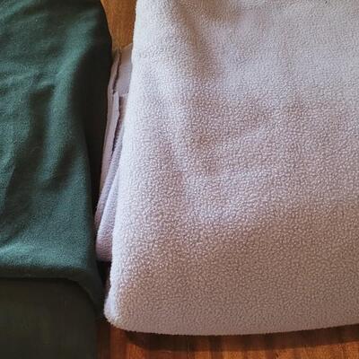 Lot 410: Velour and Fleece Blankets